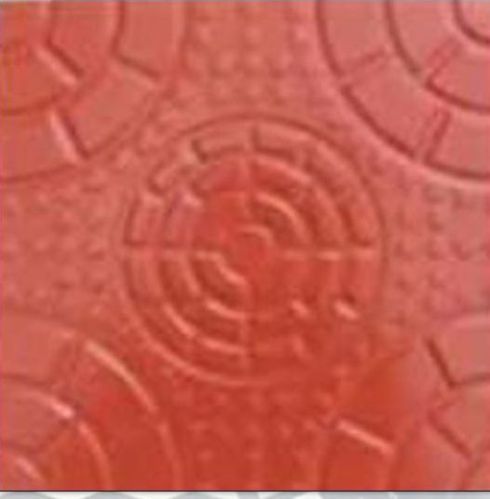 Cement Phool Design Checkered Tiles For Flooring Use, Outdoor