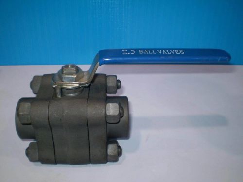 A105 Forged Ball Valve, For Gas Fitting, Oil Fitting, Water Fitting, Size : 15 Mm To 50 Mm