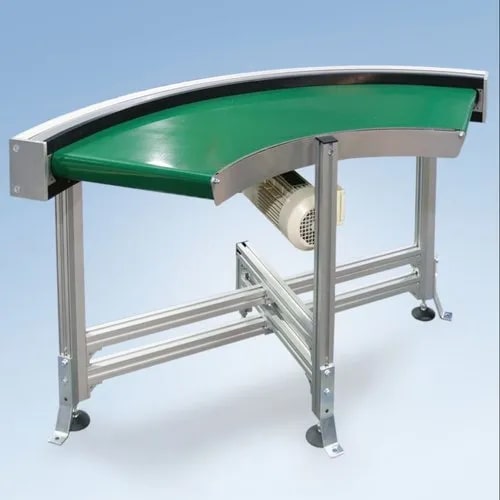 Stainless Steel Curved Conveyor