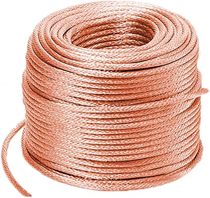 Copper Braided Fiberglass Cable, For Electrical Goods, Feature : High Tensile Strength