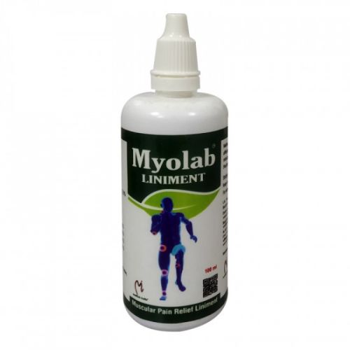 Myolab Liniment 100ml, For Pain Relief Oil, Certification : FSSAI
