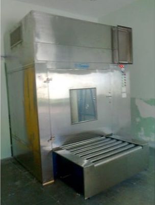 220V Electric Industrial Dedusting Tunnel, Automatic Grade : Automatic