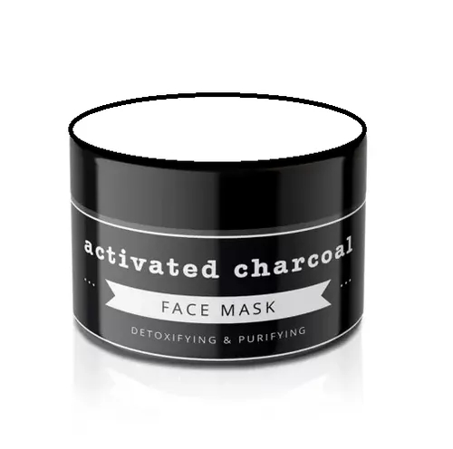 Herb Elementz Charcoal Face Mask, For Personal / Parlour, Color : Dark Grey