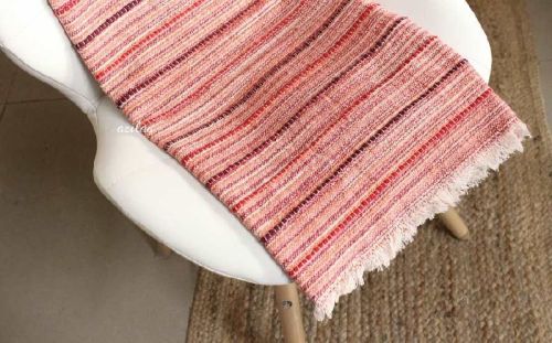 Woven Throw Blanket, Technics : Machine Made