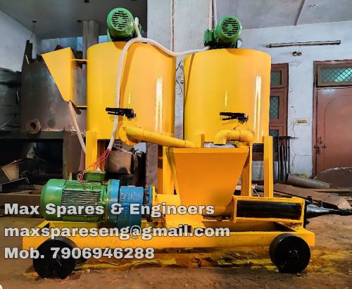 10-20Bar Double Drum Cement Grout Pump, For Slurry Transfer, Voltage : 440V