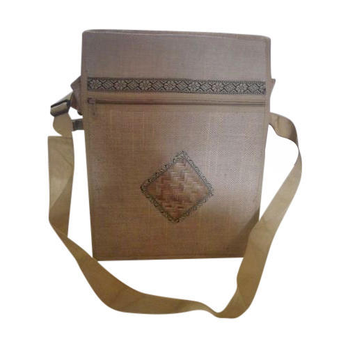 Jamia Printed Fancy Jute Side Bags, Technics : Machine Made