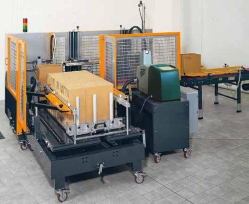 HM146 Automatic Hot Melt Carton Sealer, For Industrial Use, Voltage : 220V