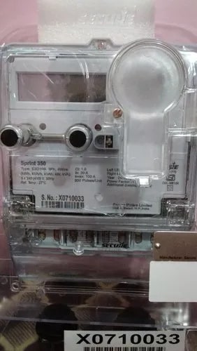 Secure Three Phase Energy Meter, Certification : CE Certified