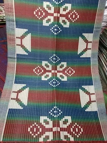 Printed Plastic Sleeping Mat, Size : 5 X 7 Ft