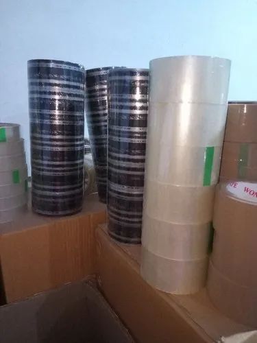 Single Sided BOPP Tapes, Color : Transparent