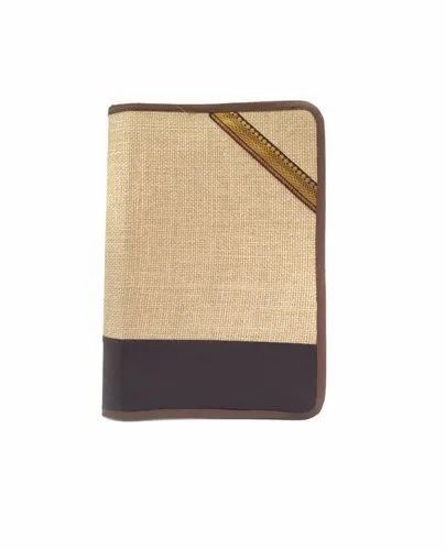 Jute Passport Holder, Size : 10x8inch