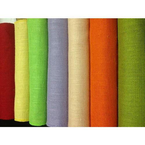 Plain Colored Jute Fabric, Width : 51 Inch