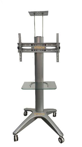 VTM-TT-001 Aluminium TV Trolley For 32 Inch To 75 Inch