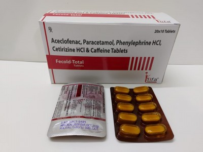 Aceclofenac Paracetamol Tablets, For Clinical, Hospital, Personal, Grade : Medicine Grade