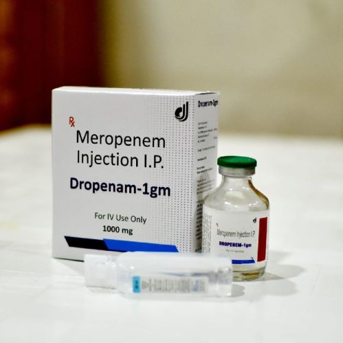 Meropenem Injection, Packaging Type : Glass Bottles