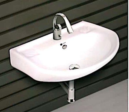 Prime Wall Mounted Pedestal Wash Basin, For Home, Hotel, Office, Restaurant, Feature : Durable, Fine Finishing