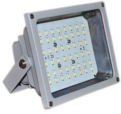 Square LED Polished Aluminum Flood Light, Voltage : 220V