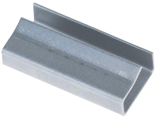 Metal Polished Snap On Strapping Seal, For Industrial, Color : Grey