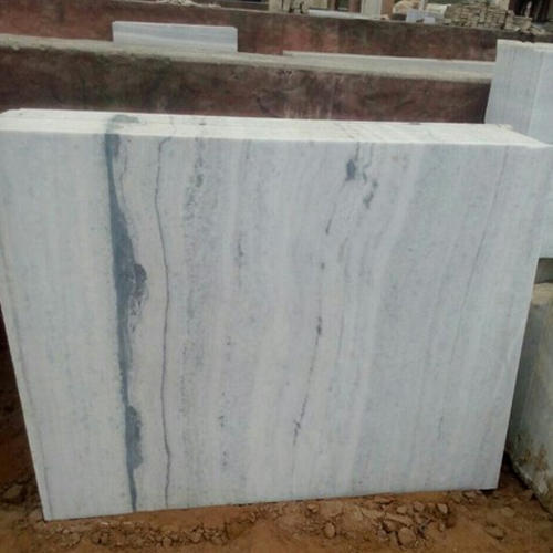 Non Polished Makrana Dungri Marble Stone, For Countertops, Staircase, Flooring, Feature : Crack Resistance