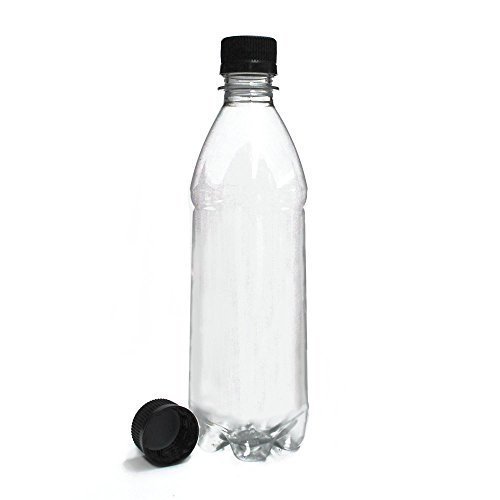 Round Clear PET Bottle, For Liquid, Pattern : Plain