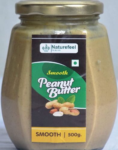 500gm Naturefeel Smooth Peanut Butter, For Home Purpose, Form : Paste