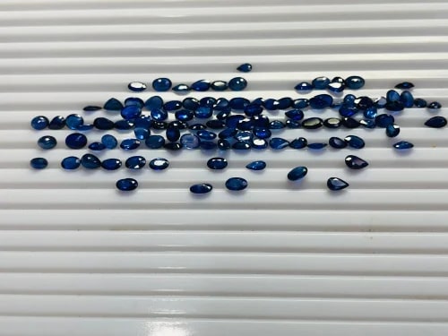 Round 29.14 Carat Blue Sapphire Gemstone, For Jewellery, Size : Standard