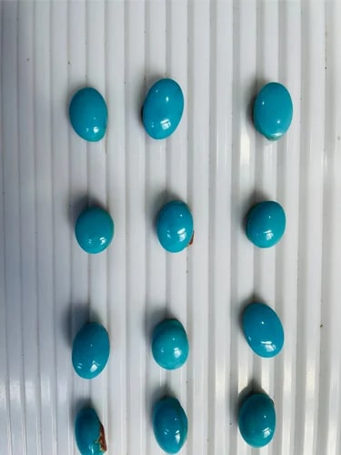 Polished Natural Turquoise Gemstones, For Jewellery, Size : Standard