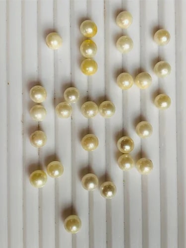 Polished South Golden Pearl Gemstones, For Jewellery, Size : Standard