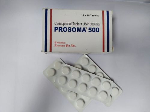 Prosoma 500 Mg Tablets, Packaging Size : 10x1 Pack