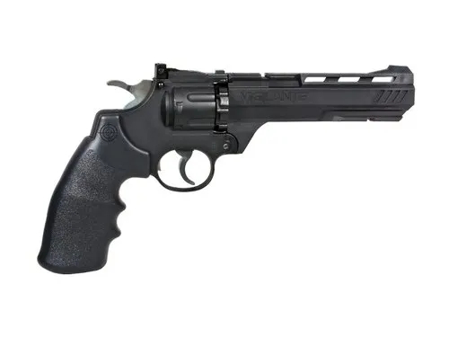 Crosman Vigilante Pellets Revolver, Color : Black