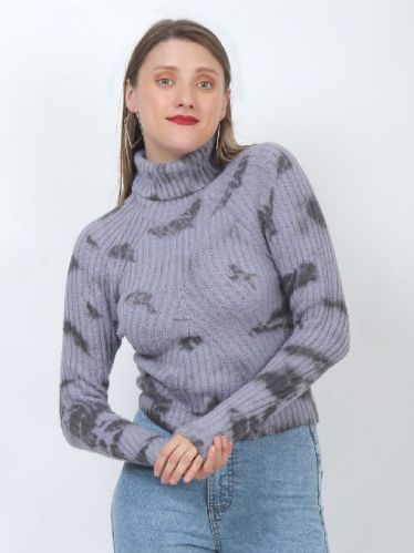 Woolen Plain Ladies High Neck Sweater, Feature : Anti-Wrinkle, Comfortable