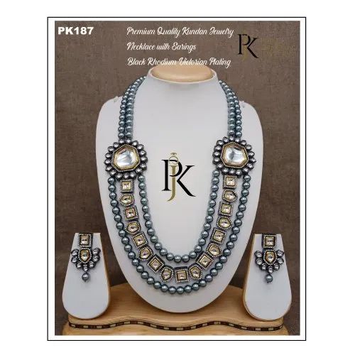 Black Rhodium Necklace Set (PK 187)