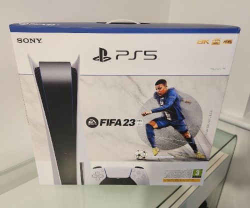 New Sony Play Station 5 PS5 Fifa 23 Disc Edition Console