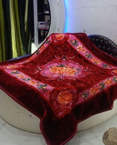 Bombay Dying Cotton Mink Blanket, For Double Bed, Single Bed, Feature : Comfortable
