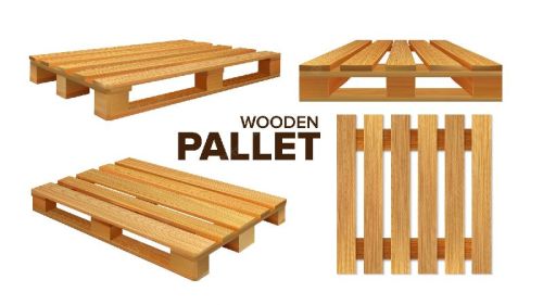 Polished Wooden Pallets, For Warehouse, Storage