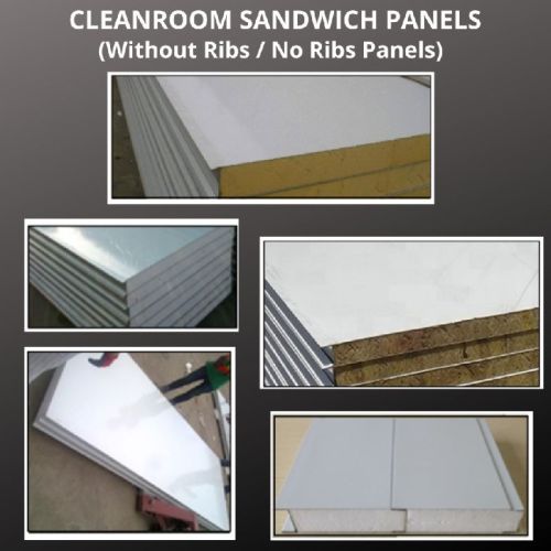 Plain Clean Room Sandwich Panel