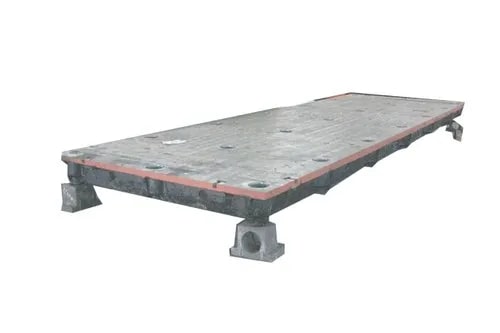 Rectangular Standard Cast Iron Surface Plate, For Industrial, Certification : ISI Certified