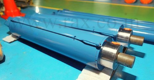 Round High Pressure Manual Furnace Hydraulic Cylinder