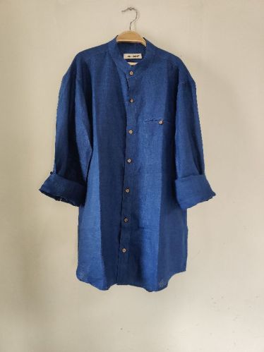 Plain Linen Long Shirts, Occasion : Formal Wear, Casual Wear