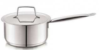 Stainless Steel Impact Bonded Saucepan With Lid