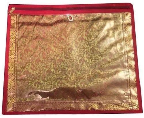 Printed LDPE Saree Packing Bag, Closure Type : Zipper