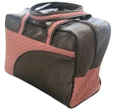 Synthetic Leather Zipper Travel Bag, Carry Capacity : 15 Kg