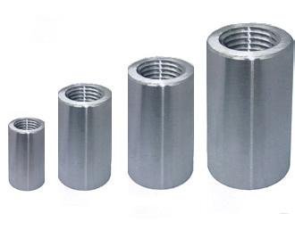 Polished Metal Rebar Parallel Threaded Coupler, Feature : Crack Resistance, Fine Finished, Light Weight
