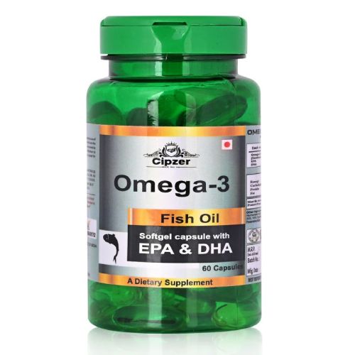 Omega 3 Softgel Capsule, For Fat Loss, Muscle Strength Gain, Body Fitness, Certification : FSSAI Certified