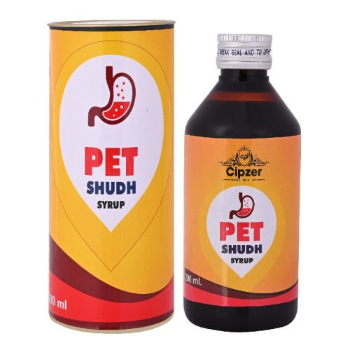 Cipzer PET Sudh Syrup, For Health Supplement, Lever Use, Form : Liquid