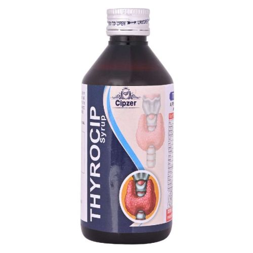 Cipzer Thyrocip Syrup, For Health Supplement, Lever Use, Form : Liquid