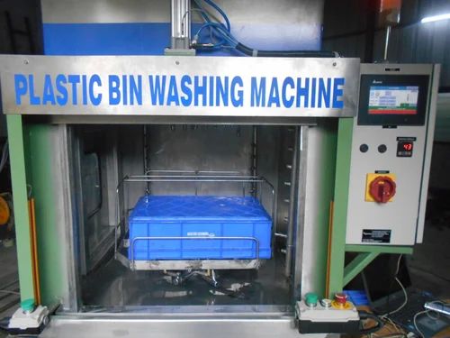 100-500kg Bin/Crate Washing Machine, Voltage : 220V