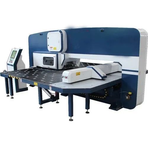 Electric Automatic CNC Turret Punch Press, For Shaping Metal Sheet, Voltage : 220V