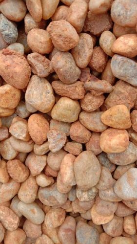 Non Polished Natural Pebble Stone, Stone Form : Solid