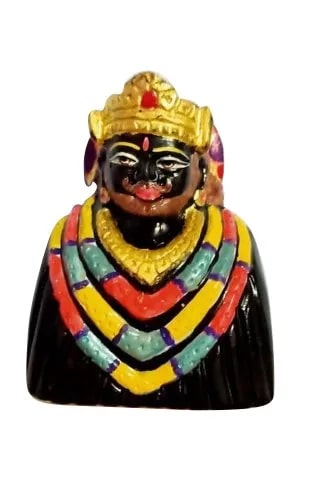 Glossy Painted Marble Khatu Shyam Statue, Size : 6 Inch